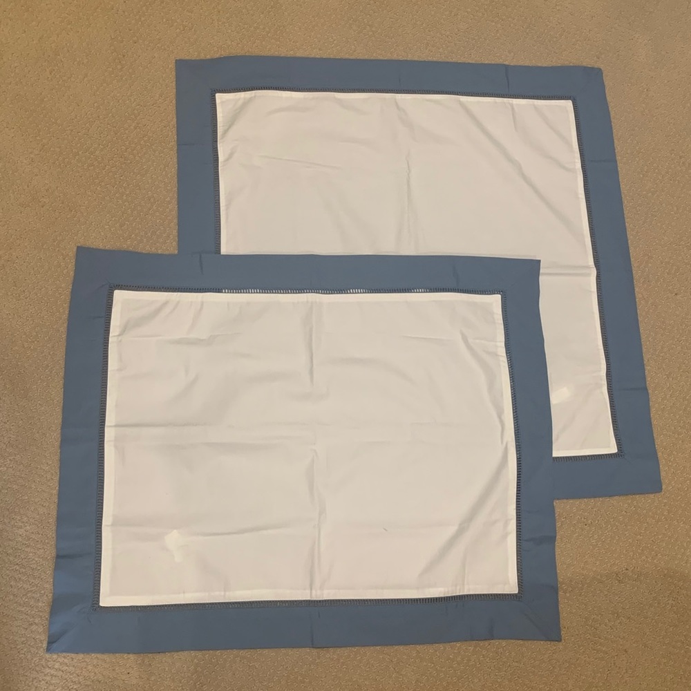 NWOT Pottery Barn shams